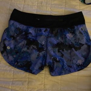 LuLu Lemon speed shorts